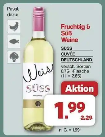 Famila Nord Ost Weiß Süß Wein Angebot