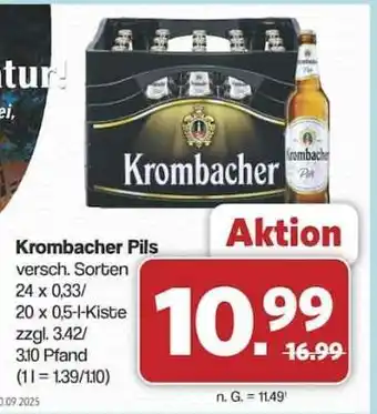 Famila Nord Ost Krombacher Pils Angebot