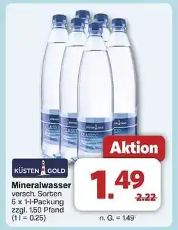Famila Nord Ost Küsten Gold Mineralwasser Angebot