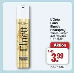 Famila Nord Ost L’Oréal Paris Elnett Haarspray Angebot
