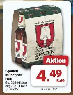 Famila Nord Ost Spaten Münchner Hell Angebot
