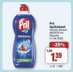Famila Nord Ost Pril Spülmittel Angebot