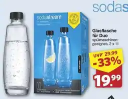 Famila Nord Ost sodastream Glasflasche für Duo Angebot