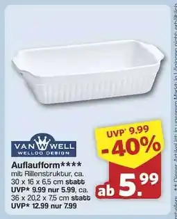 Famila Nord Ost Van Well Auflaufform Angebot