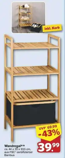 Famila Nord Ost Wandregal Angebot