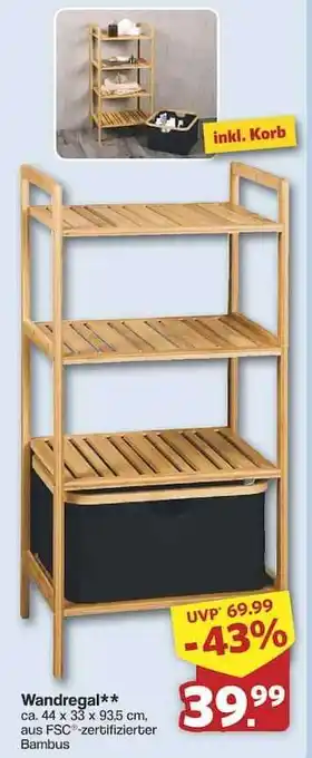 Famila Nord Ost Wandregal Angebot