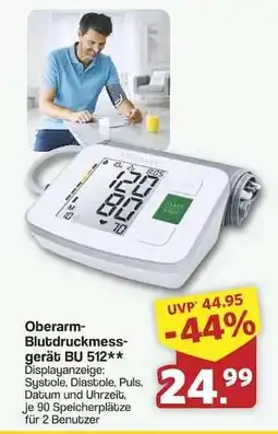 Famila Nord Ost Oberarm-Blutdruckmessgerät BU 512 Angebot