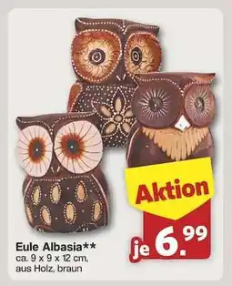 Famila Nord Ost Eule Albasia Angebot