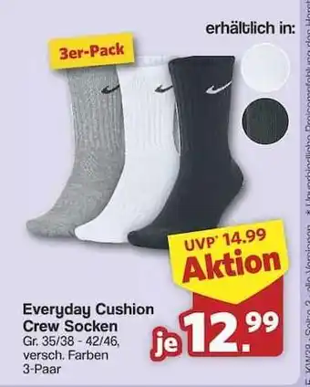 Famila Nord Ost Everyday Cushion Crew Socken Angebot