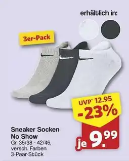 Famila Nord Ost Sneaker Socken No Show Angebot