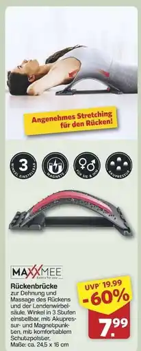 Famila Nord Ost MAXXMEE Rückenbrücke Angebot