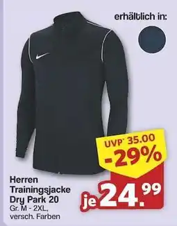Famila Nord Ost Herren Trainingsjacke Dry Park 20 Angebot