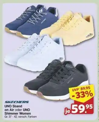 Famila Nord Ost SKECHERS UNO Stand on Air oder UNO Shimmer Women Angebot