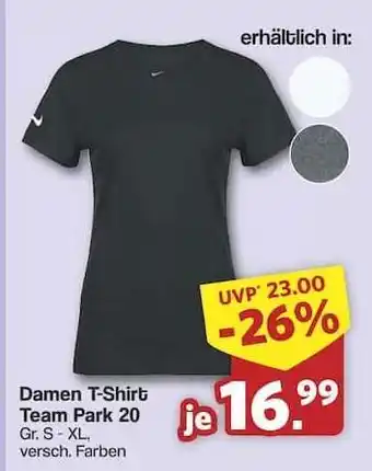 Famila Nord Ost Damen T-Shirt Team Park 20 Angebot