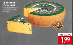 Famila Nord Ost Käse Rebellen Pfeffer Rebell Angebot