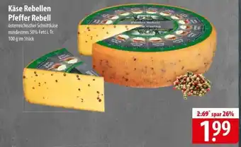 Famila Nord Ost Käse Rebellen Pfeffer Rebell Angebot