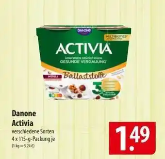 Famila Nord Ost Danone Activia Angebot
