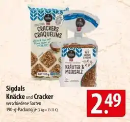 Famila Nord Ost Sigdals Knäcke und Cracker Angebot