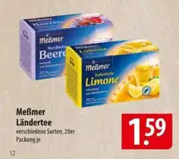 Famila Nord Ost Meßmer Ländertee Angebot
