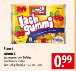 Famila Nord Ost STORCK Nimm 2 Lachgummi oder Softies Angebot