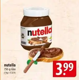 Famila Nord Ost nutella Angebot
