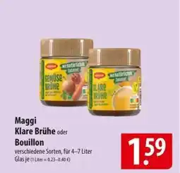 Famila Nord Ost Maggi Klare Brühe oder Bouillon Angebot