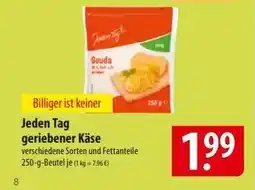 Famila Nord Ost Jeden Tag Geriebener Käse Angebot