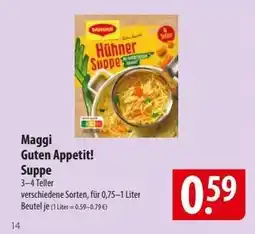 Famila Nord Ost Maggi Guten Appetit Suppe Angebot