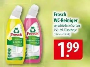 Famila Nord Ost Frosch WC-Reiniger Angebot
