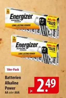 Famila Nord Ost Batterien Alkaline Power Angebot
