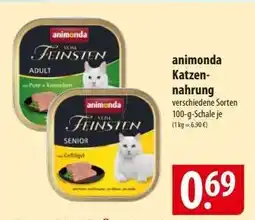Famila Nord Ost animonda Katzennahrung Angebot