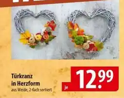 Famila Nord Ost Türkranz in Herzform Angebot