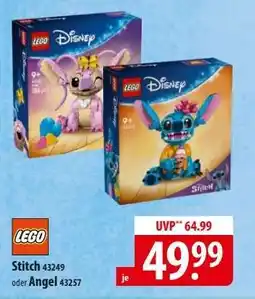 Famila Nord Ost LEGO Stitch 43249 nebo Angel 43257 Angebot