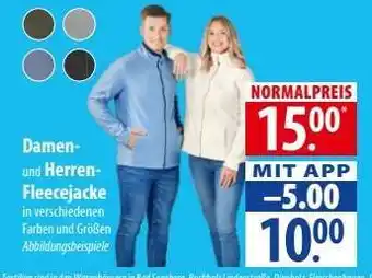 Famila Nord Ost Damen- und Herren-Fleecejacke Angebot