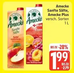 Edeka Amecke Sanfte Säfte, Amecke Plus Angebot