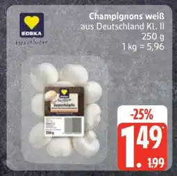 Edeka Champignons weiß Angebot