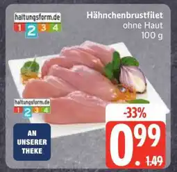 Edeka Hähnchenbrustfilet ohne Haut Angebot
