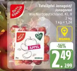 Edeka Tafeläpfel Jonagold / Jonagored Angebot