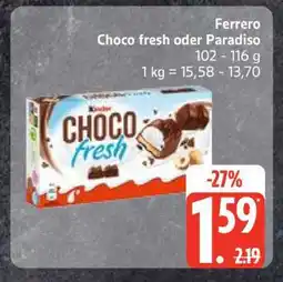 Edeka Ferrero Choco fresh oder Paradiso Angebot