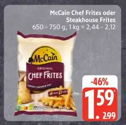 Edeka McCain Chef Frites oder Steakhouse Frites Angebot