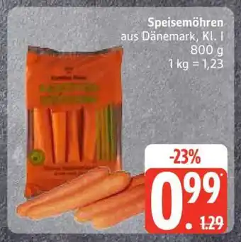 Edeka Speisemöhren aus Dänemark, Kl. I Angebot