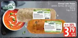 Edeka Eintopf oder Suppe Angebot