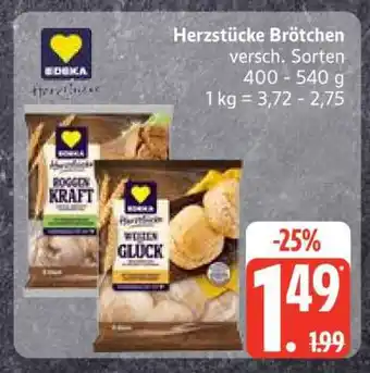 Edeka Herzstücke Brötchen Angebot