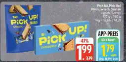 Edeka Pick Up, Pick Up! Minis, versch. Sorten Angebot