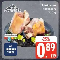 Edeka Minihaxen Angebot
