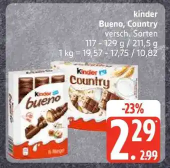 Edeka kinder bueno Country Angebot