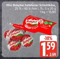 Edeka Mini Babybel, halbfester Schnittkäse Angebot