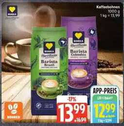 Edeka EDEKA Herzstücke Barista Brazil & Barista Colombia Angebot
