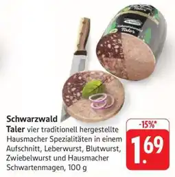 Edeka Schwarzwald Taler Angebot