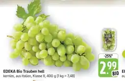 Edeka EDEKA Bio Trauben hell Angebot